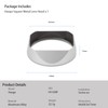 Haoge Metal Square Lens Hood for Leica Q3-43 Q3 Digital