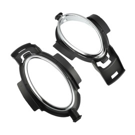 A ABSOPRO Front Left Right Side Fog Light Grille Cover No.5212633070/5212533070 Bumper Fog Lamp Frame Grille Cover Cap Trim for Lexus ES350 2007-2009 1 Pair