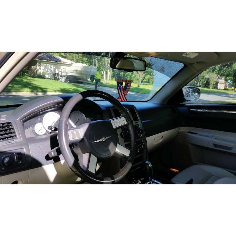 Rear view mirror car flags Peru and USA Peruvian unity