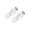 2 piezas de tornillos para asiento de inodoro de fijación
