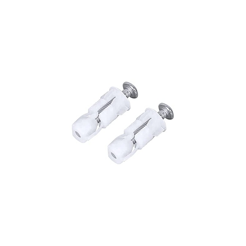 2 piezas de tornillos para asiento de inodoro de fijación