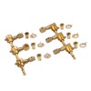 6Pcs Full Closed Guitar Tuning Key Accurate Fast Operation Stable