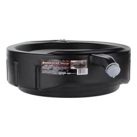 FloTool Plastic 15 qt. Round Oil Drain and Recovery Pan