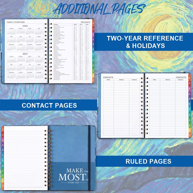 2026 Planner – Weekly ＆ Monthly Planner 2026, Jan.2026 -