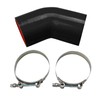 Wangtney 45 Degree Elbow Coupler Silicone Hose 3"(76mm) For Turbo