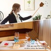 Heavy Duty Leather Fly Swatter, Long Handle Fly Swatter with