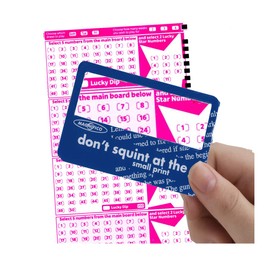 Magnifico Credit Card-size Mobile Magnifier (pack of 2) - pocket magnifying lens - Don't Squint At The Small Print