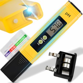 Retoo PH Meter Water Quality Test Meter Digital PH Meter Aquarium for Drinking Water, PH Meter Food Swimming Pools Thermal Baths Aquariums Hydroponics Tester for Water Quality