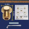 Compatible with Gas Range LP Propane Conversion Kit,DG69-00500A Replacement