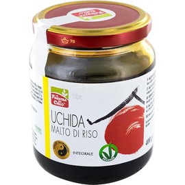 La finestra sul cielo Malto di riso integrale biologico Uchida - Ideale per colazione e dessert - Dolcificante naturale - 400 g