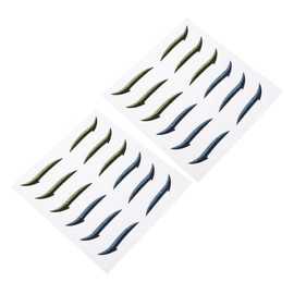 WOONEKY 12pairs Reusable Eyeliner Stickers Invisible Double Eyelid Tapes for Effortless Eye Makeup for Women Girls to Enhance Natural Beauty Share Friends