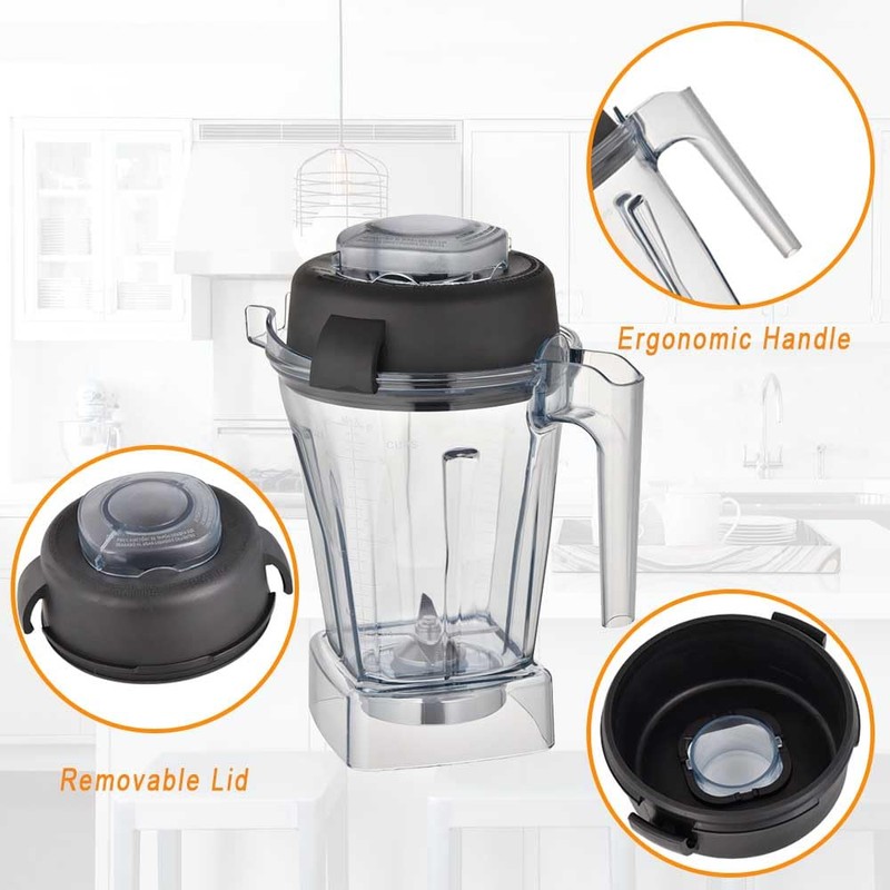 EastFune for Blenders 48oz Container, replace E310 E320 5000 5200
