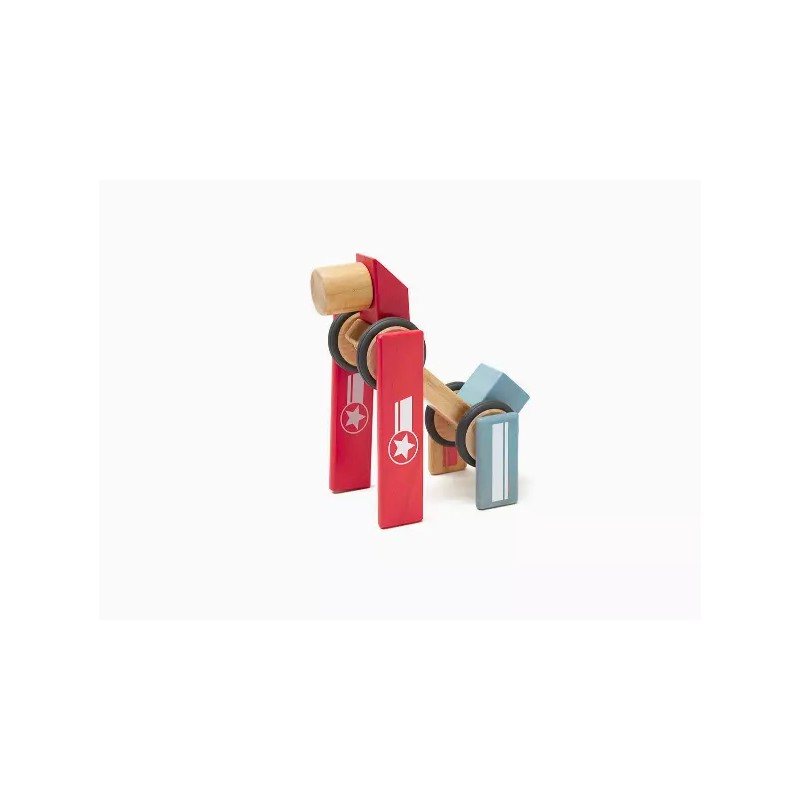 Tegu Daredevil Magnetic Wooden Block Set, 1-99 years old, 12