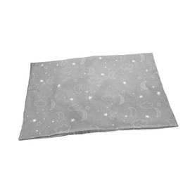 Totority Travel Pillowcase Breathable Decorative Pillow Cover for Soft Envelope Closure Printed Like Material Cloud and Crescent Design Ideal for Travel and Home