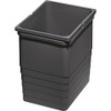 NINKA Abfallbehälter eins2vier/eins2fünf, 4,2 L, BxHxT: 153x170x230mm dunkelgrau