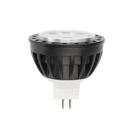 LT1016 Beam Spread 45/60 Degree 5/6/7/8W MR16 Aluminum LED Lamp Low Voltage IP65 Waterproof MR16 LED BulbColor: Black, Lamp Power(W): 6