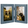 Frametory, 4x6 Double Picture Frame Hinged 2 Photos Frame Collage,
