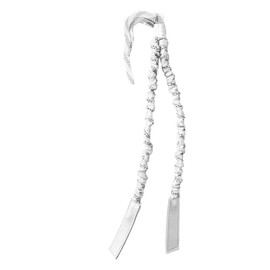 Blue Sports Prolaces Toe Strap - Set of 2 Elastic Hockey Goalie Pad Ties - Shock-Absorbing Training Gear for Hockey Players (Junior, White)