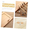 TEHAUX Solid Wood Drawer Pulls Modern Door Handles for Cabinet