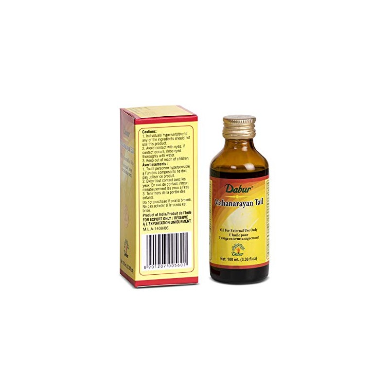 Dabur Herbal Ayurveda Mahanarayan Tail Massage Oil for Aching Joints