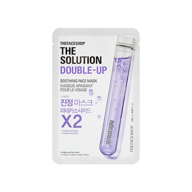 THE FACE SHOP The Solution Double-up X2 Mask Sheets x