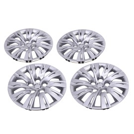 realtop3 4x Hubcap for Toyota Camry 2012-2014 Premium Replica 16" Wheel Cover Silver