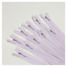 10 closed invisible zips, many sizes and colours available, 3 stitches, thin zip, elegant and discreet for sewing clothes, sewing, (60 cm, 164)