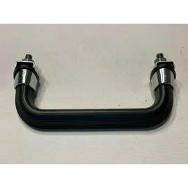 OK Parts VW Bug Beetle Black Dashboard Handle Grab Chrome End 1958 - 1967 151857641B