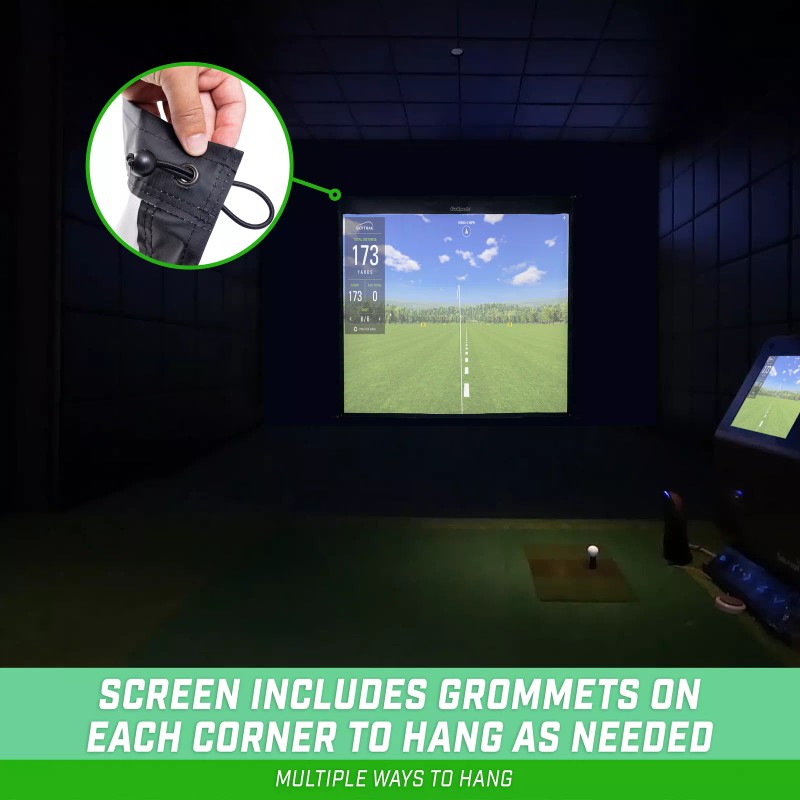 GoSports Golf Simulator Impact Screens - 7' Sim Hitting Screen