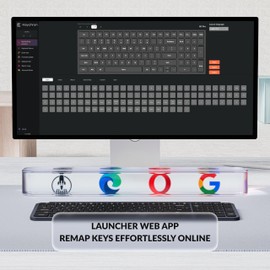 Keychron Ultra-Slim B2 Pro Bluetooth Keyboard 2.4 GHz Wireless Lightweight 96% ZMK Launcher with Numeric Keypad Compatible for Mac Windows Linux - Space Gray