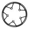 58T Bike Chainring All Aluminum Alloy Low Density Sturdy Anodized