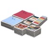 A406 6 Foldable Drawer Organiser Set 6 Storage Box Organiser