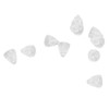 10pcs Sound Aids Domes for Minifit Anti Static Reusable Single
