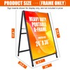 24 x 36 Inch A Frame Sign Portable Double-Sided Folding