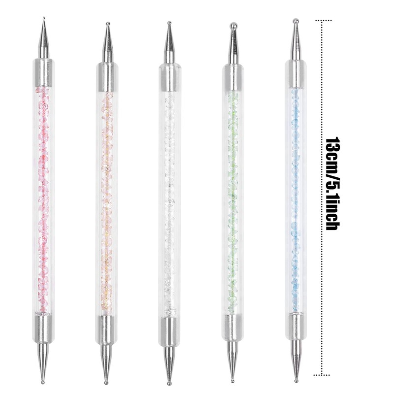 NATUCE Nail Art Dotting Tools, Pack of 5 Nail Point