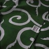 Arabesque Pattern Furoshiki 100% Cotton Made in Japan Green Bag
