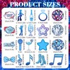 Epakh 52 Pcs Dancing Queen Party Decorations Bachelorette Photo Booth