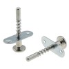 DGZZI 2PCS 50x6.5mm Spring Loaded Latch Bed Plugs Plunger Type