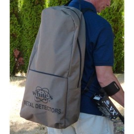 Whites Electronics White’s Detector Backpack Case – Fits Most Models | Padded, Brown | 601-1255