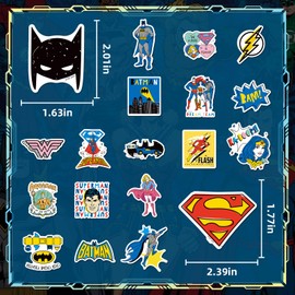 Stickers for Kids,Vinyl Waterproof Stickers for Laptop,Skateboard,Phone,Water Bottles,Cartoon Anime Stickers for Girls,Teens, Adult (50PCS-3)