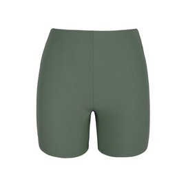 Firpearl Women's Board Shorts UPF50+ Sport Surf Shorts Swimsuit Bottom Swim Shorts Army Green US24