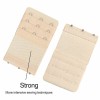 Unbranded 4Pcs Adjustable Bra Extender 2/3/4 Hooks with Elastic Extension