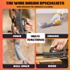 Wire Brush Set of Heavy Duty Steel Brush with Ergonomic