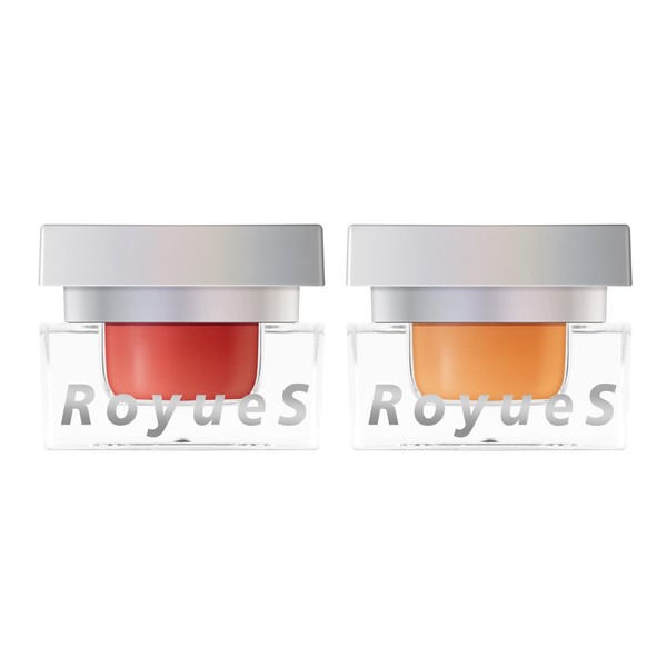 Pack of 2 Colour-Changing Blushes, Matte, Lightweight and Breathable Liquid