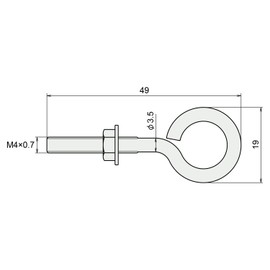 Joe Prince Takeshita Heaton with Stainless Nut 1 Bag (10 Pieces) PT-47-SUS-1 PT-47-SUS-1