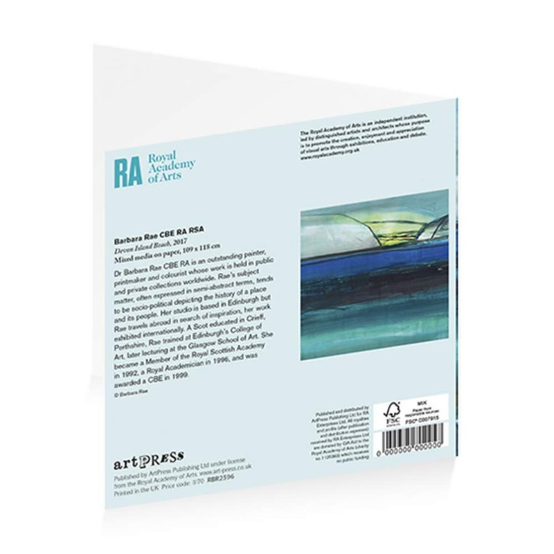 Royal Academy Barbara Rae Seascape Art Greeting Card (15 x