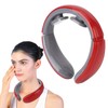 Wireless Pulse Neck Massager 6 Modes 9 Strengths Rechargeable Heating