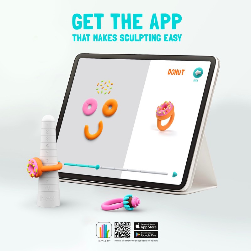 Hey Clay Bijou - Clay Set for Making Accessories -