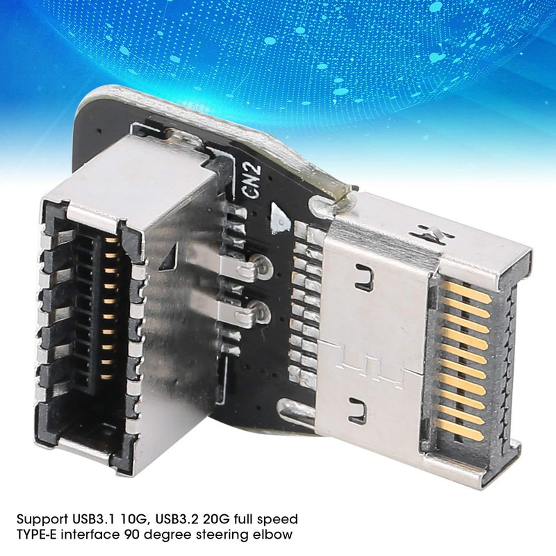 USB 3.1 Front Panel Connector Adapter,Front Type E Adapter Header,PC