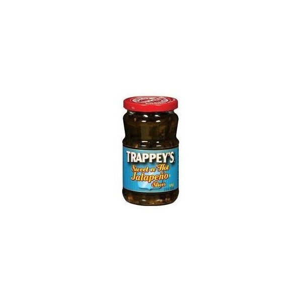 Trappey's Sweet N' Hot Jalapeno Slices Jar 12OZ (Pack of